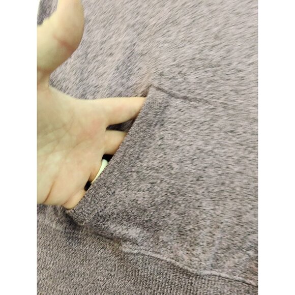 Harlowe & Graham Brushed Fleece Hoodie Sweatshirt Women's Size S Pink Pullover - Picture 5 of 9